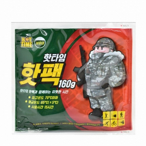 유오피스 핫타임 보온대 핫팩 160g (80개)_이미지