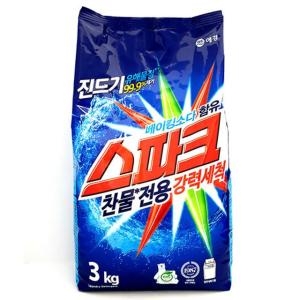 스파크 3kg 5.5kg 가루세제 세탁세제 빨래세제