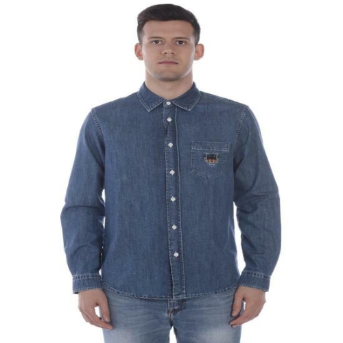  겐조 긴팔 셔츠 2EG5CH600DENIM 76MWF
