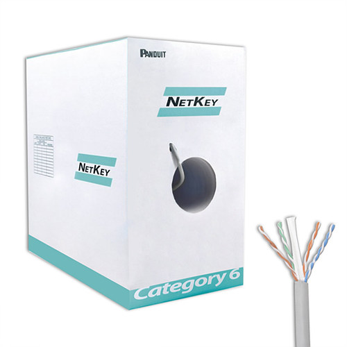 PANDUIT CAT.6 UTP 랜케이블 (300m, 그레이, NUC6C04IG-FE)_이미지
