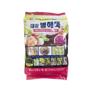 대유 병해뚝 3kg 토양 살균제 고추 마늘 양파 배추 유기농 미생물 병해충 토양 살충제_이미지