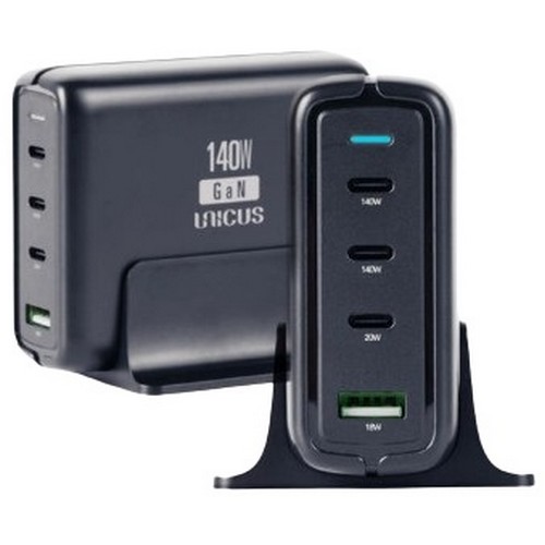 우니쿠스 PD PPS 140W 4포트 GaN 접지형 충전기 UNPD140W