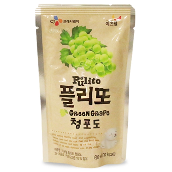 CJ프레시웨이 이츠웰 플리또 청포도 130ml (1개)_이미지