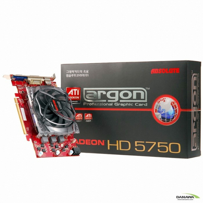 앱코 라데온 HD 5750 argon D5 512MB_이미지