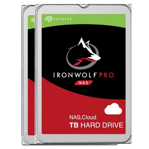 Seagate IronWolf Pro 패키지 7200/256M ST16000NE000 (2x16TB)