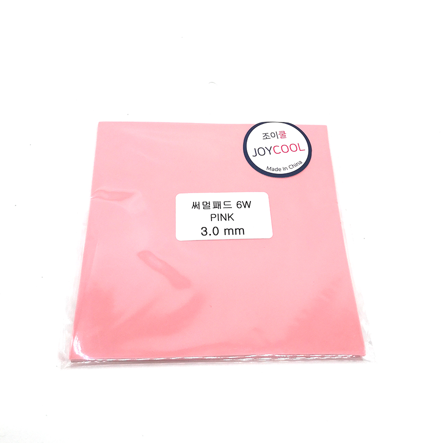 조이쿨 써멀패드 PINK 6W (3.0mm)_이미지