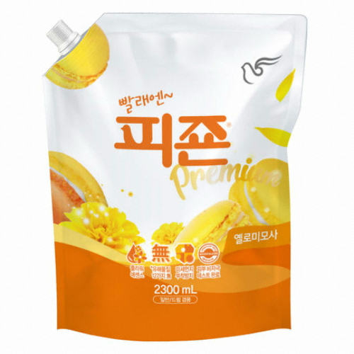 피죤 옐로미모사 리필 2.3L (8개)_이미지