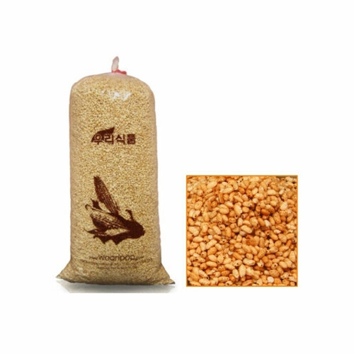 대왕봉지 포장 현미튀밥 3kg 봉지<b>과자</b> 뻥튀기 간