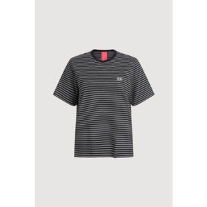 25/SS NEW LQTAM25800 넥 배색 스트라이프 티셔츠