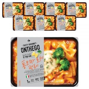 온더고 통모짜 로제 떡볶이 with 파스타 320g 8개