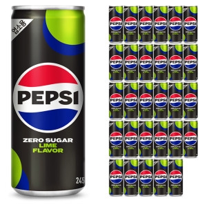 롯데칠성음료 펩시콜라 제로슈거 라임향 245ml (업소용) (30개)_이미지