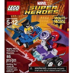 마블 슈퍼히어로 마이티 마이크로 울버린 vs 매그니토 (76073)