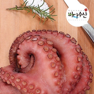바다수산 자연산 싱싱 통영 삶은문어1kg_이미지