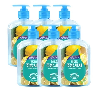  컨센서스 인블리스 현미초 주방세제 500ml [6개]