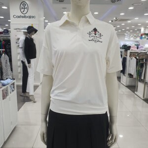 까스텔바작 <b>캡슐</b>라인 오버핏 반팔티셔츠 BGDMTS802WH