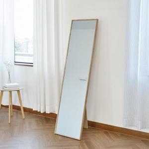 모던하우스 우드 전신거울 내추럴 40X150CM_이미지