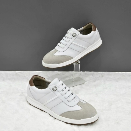 남성 스웨이드 포인트 스니커즈 Y2HS40DT20 WHITE 4SD JJ