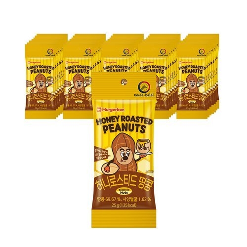 허니로스티드 땅콩 25g