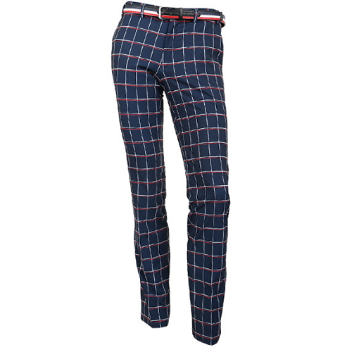 마스터베어 PG체크 오토밴드 스판골프바지 CPMP3008