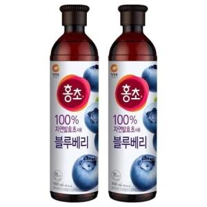 청정원 <b>홍초</b> 블루베리 900ml