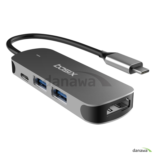 basix BX4H (4포트/USB 3.0 Type C)