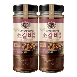 백설 소갈비 양념 500g (2개)_이미지