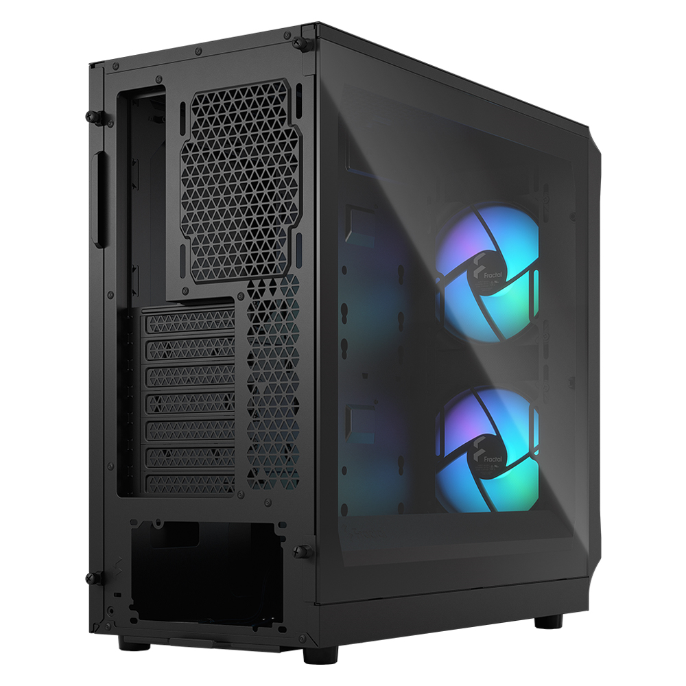 Fractal Design Focus 2 RGB TG Clear Tint (블랙)_이미지