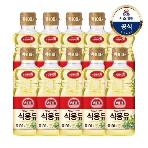  사조대림 콩기름250ml x10개