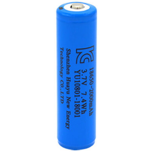 21세기트랜드 대용량 충전식 리튬 배터리 18650-2000mAh (벌크)