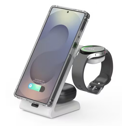 스카이랩 스카이 필 Qi2 3in1 15W 맥세이프 무선충전기 SKY-W60Q (갤럭시/애플워치용)_이미지