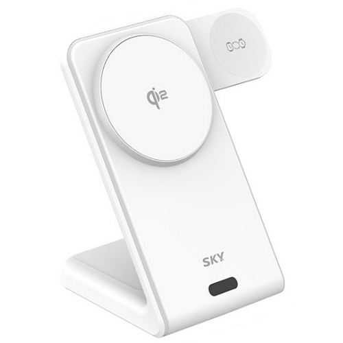 스카이랩 스카이 필 Qi2 3in1 15W 맥세이프 무선충전기 SKY-W60Q이미지입니다. 누르면 해당 게시물로 새창이동합니다.