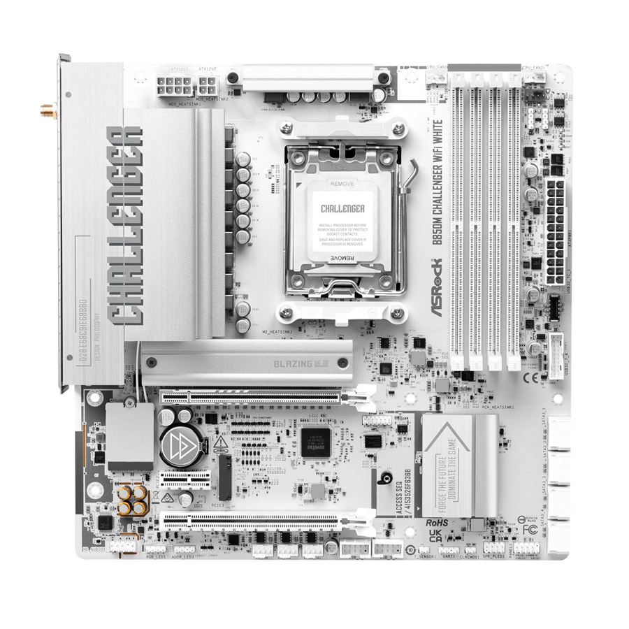 ASRock B850M Challenger WiFi 7 White 디앤디컴_이미지
