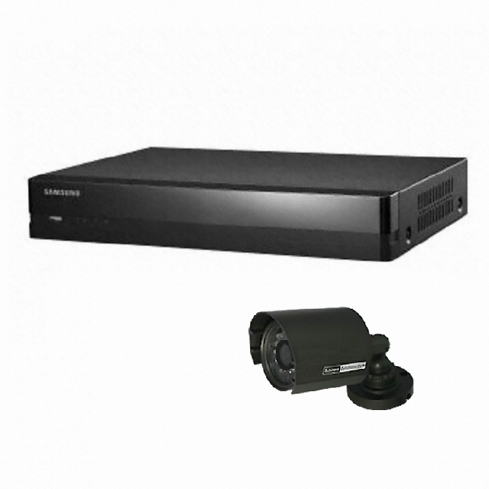 한화비전 SRD-445 + GIR-CH4600 패키지 (카메라 3개+녹화기)_이미지