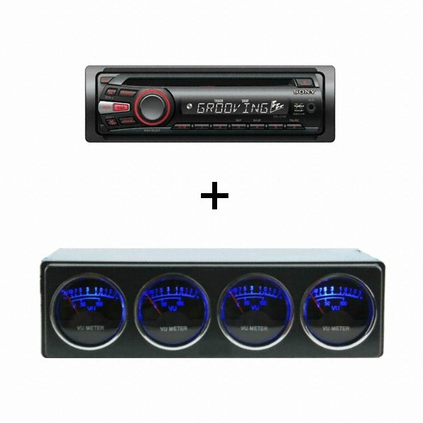 SONY CDX-GT180 (단품, 레벨미터)_이미지