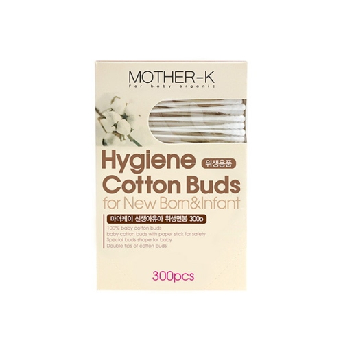 마더케이 네이처 신생아유아 위생면봉 300개 (1통)_이미지