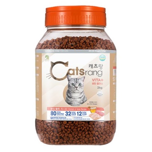 캐츠랑 비타플러스 PET 2kg (4개)_이미지
