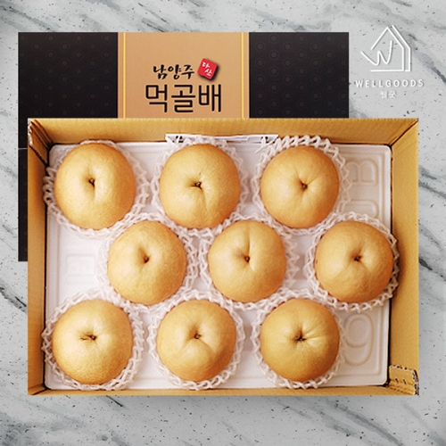 웰굿 남양주 명품 먹골배 선물세트 2호 11과 7.5kg (1개)_이미지