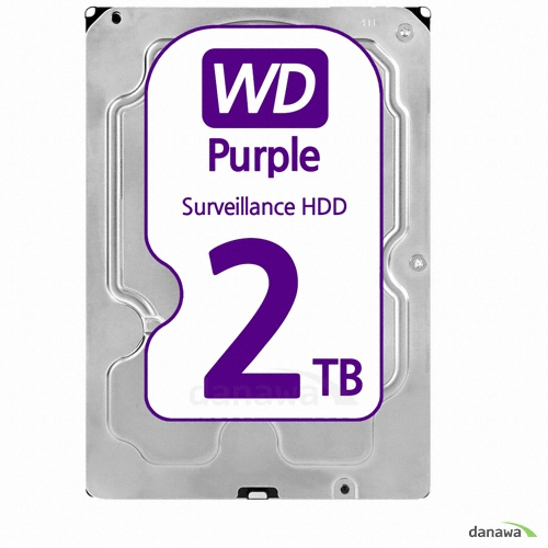 Western Digital WD Purple 64M/해외구매 (2TB, WD20PURX)