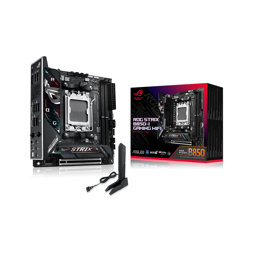 ASUS ROG STRIX B850-I GAMING WIFI 인텍앤컴퍼니이미지입니다. 누르면 해당 게시물로 새창이동합니다.