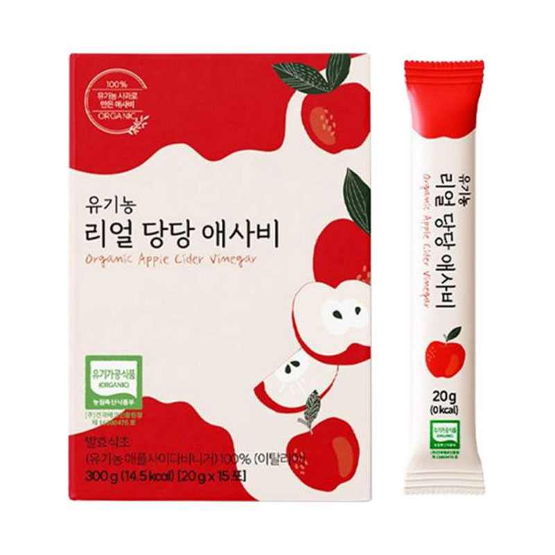 유기농 리얼 당당 애사비 300g (20g x 15포)