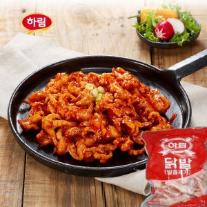 하림 통 닭발 발톱제거  식자재 육수 안주 간편조리