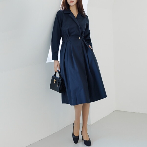 데드라 올리비카라밴딩원피스 OPE1007_이미지