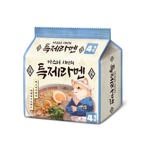팔도 마스터시바의 특제라멘 115g (4개)