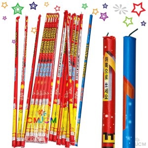 대한 30르망 로망 캔들 1개 30연발 30로만캔들 슈퍼로망 폭죽 불꽃놀이 장난감폭죽_이미지