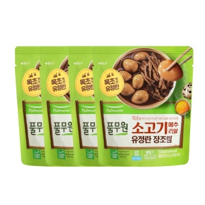 풀무원 소고기 메추리알 유정란 장조림 125g (4개)_이미지
