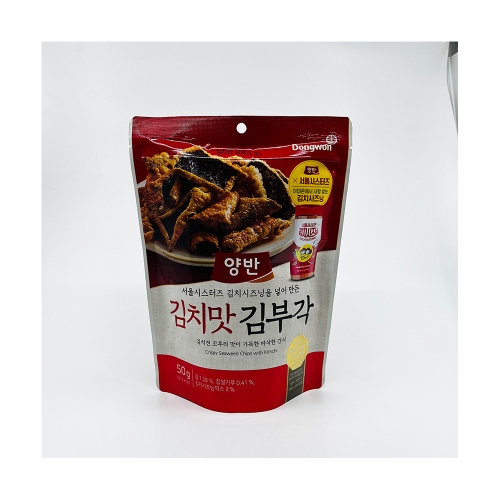 동원F&B 양반 김치맛 김부각 50g 12개