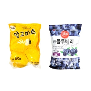 비비수산 블루베리 1kg+망고 500g