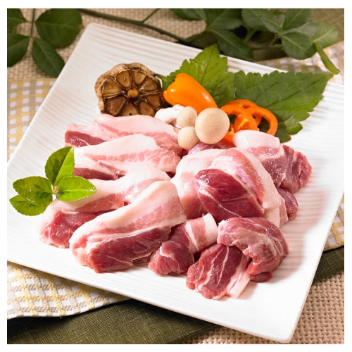 대웅엠엔에프 황금한우 한돈 김해원조 뒷고기 500g