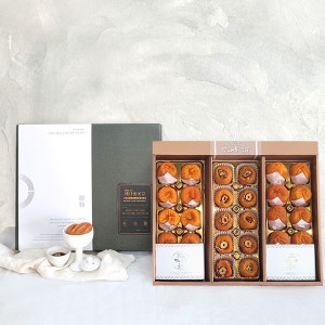 상주곶감 혼합2호 반건시+곶감단지 연말 명절 선물세트 선물 가방 증정