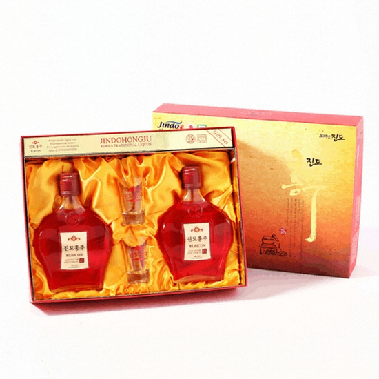 진도아리랑영농조합법인 진도홍주 375ml 2입+술잔 세트이미지입니다. 누르면 해당 게시물로 새창이동합니다.